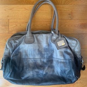 Diesel leather tote bag